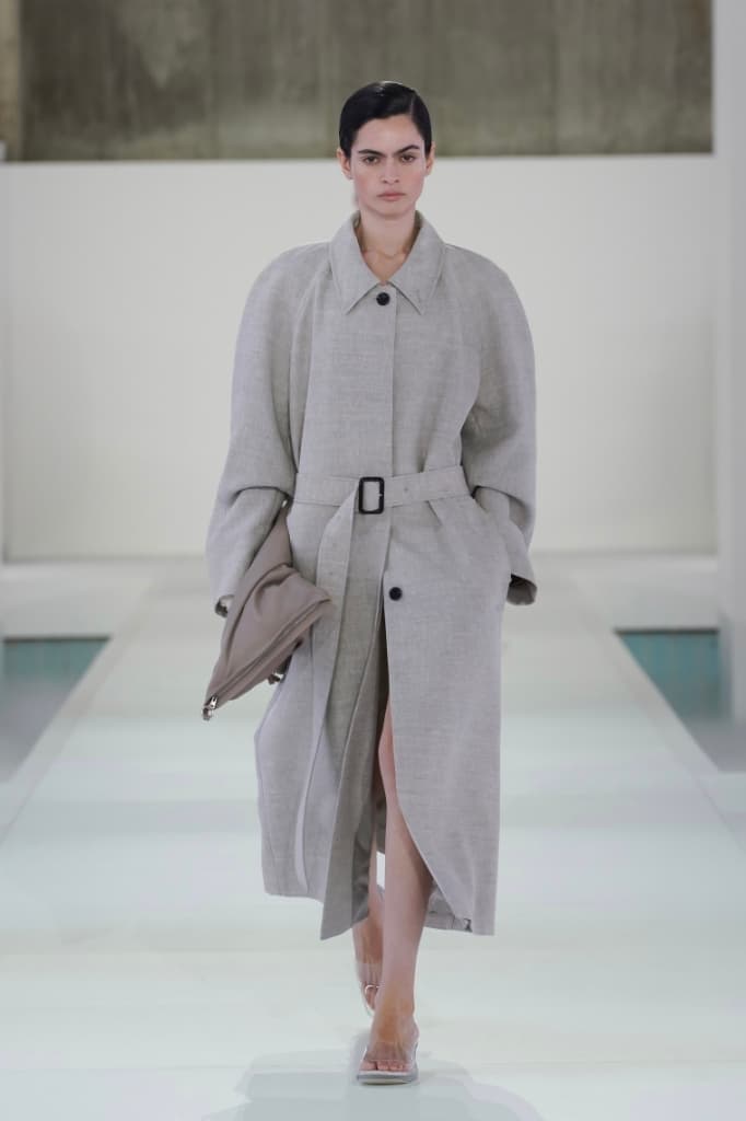 COS 2026 Spring Summer Collection Seoul Fashion Show Looks Beige Gray Minimalism
