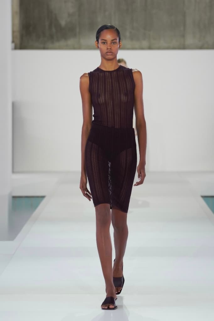 COS 2026 Spring Summer Collection Seoul Fashion Show Looks Beige Gray Minimalism