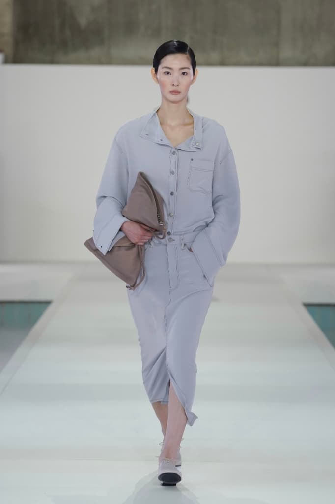 COS 2026 Spring Summer Collection Seoul Fashion Show Looks Beige Gray Minimalism