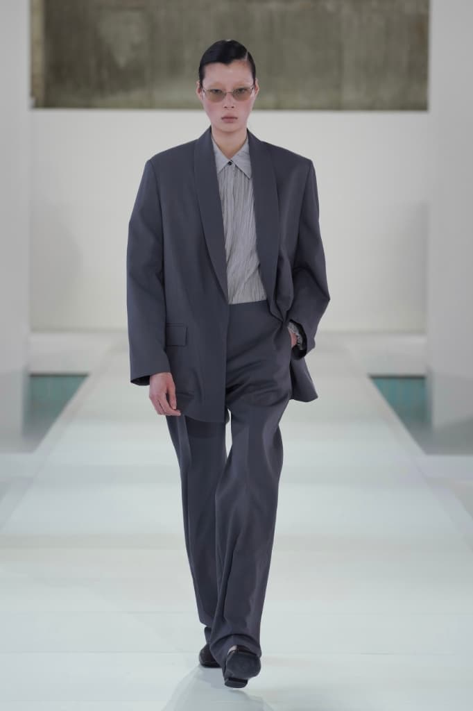 COS 2026 Spring Summer Collection Seoul Fashion Show Looks Beige Gray Minimalism