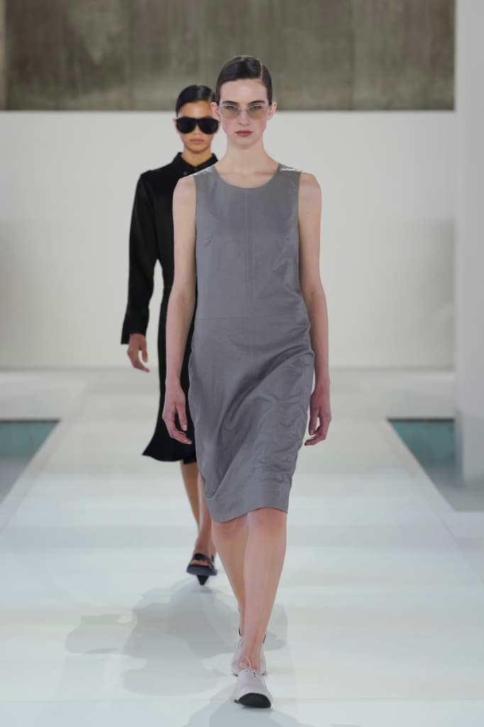 COS 2026 Spring Summer Collection Seoul Fashion Show Looks Beige Gray Minimalism