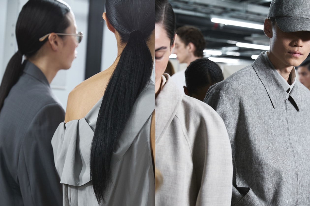 COS 2026 Spring Summer Collection Seoul Fashion Show Looks Beige Gray Minimalism