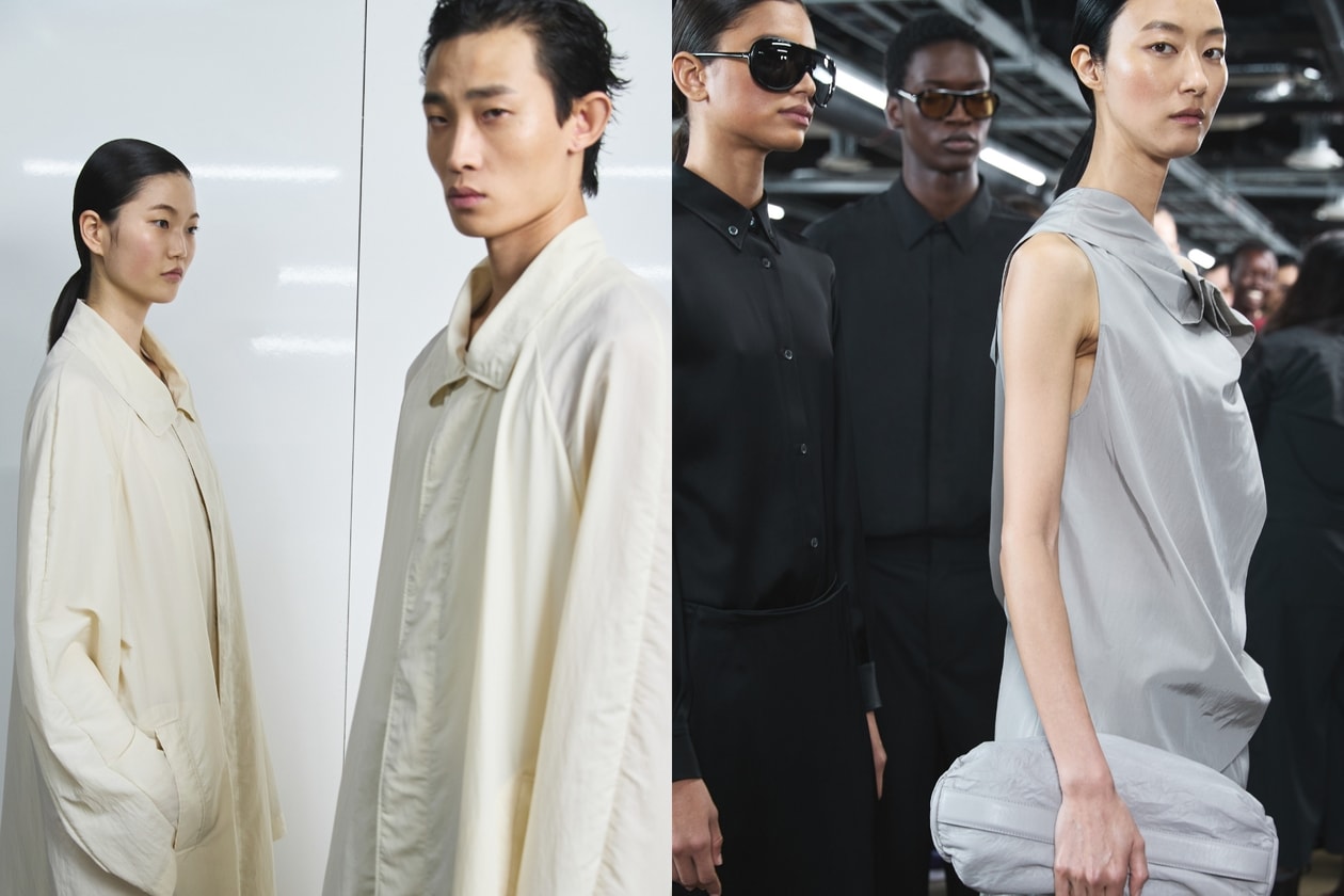 COS 2026 Spring Summer Collection Seoul Fashion Show Looks Beige Gray Minimalism