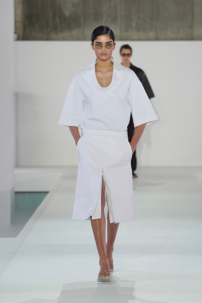 COS 2026 Spring Summer Collection Seoul Fashion Show Looks Beige Gray Minimalism
