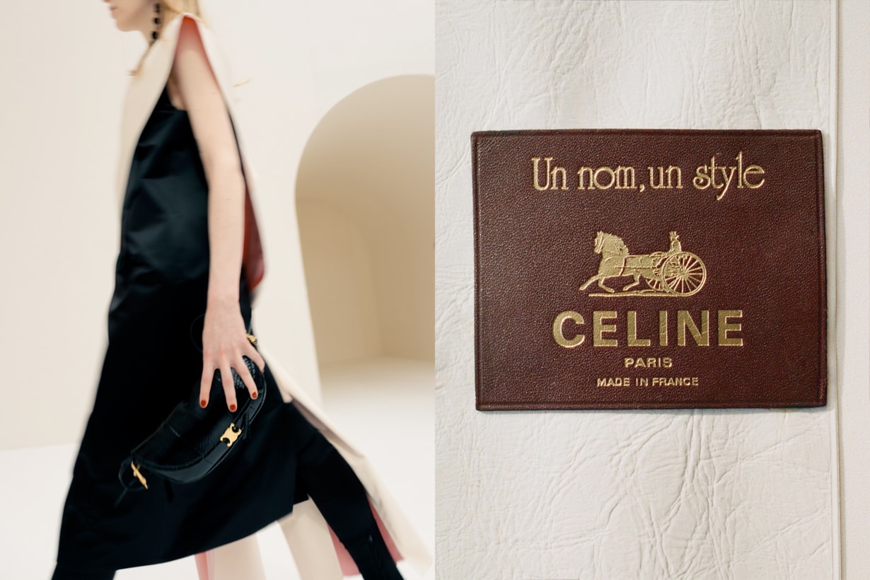 celine 2026 fall winter runway highlight handbag paris fashion week