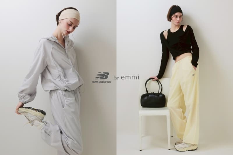 emmi x New Balance 聯名、New Balance U204L emmi 配色、Fresh Foam X Hierro V9 越野鞋、2026 運動穿搭趨勢