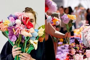 中環海濱變身夢幻花園！澳洲藝術家 Cj Hendry 打造 15 萬枝「毛絨花海」，亞洲首站就在香港