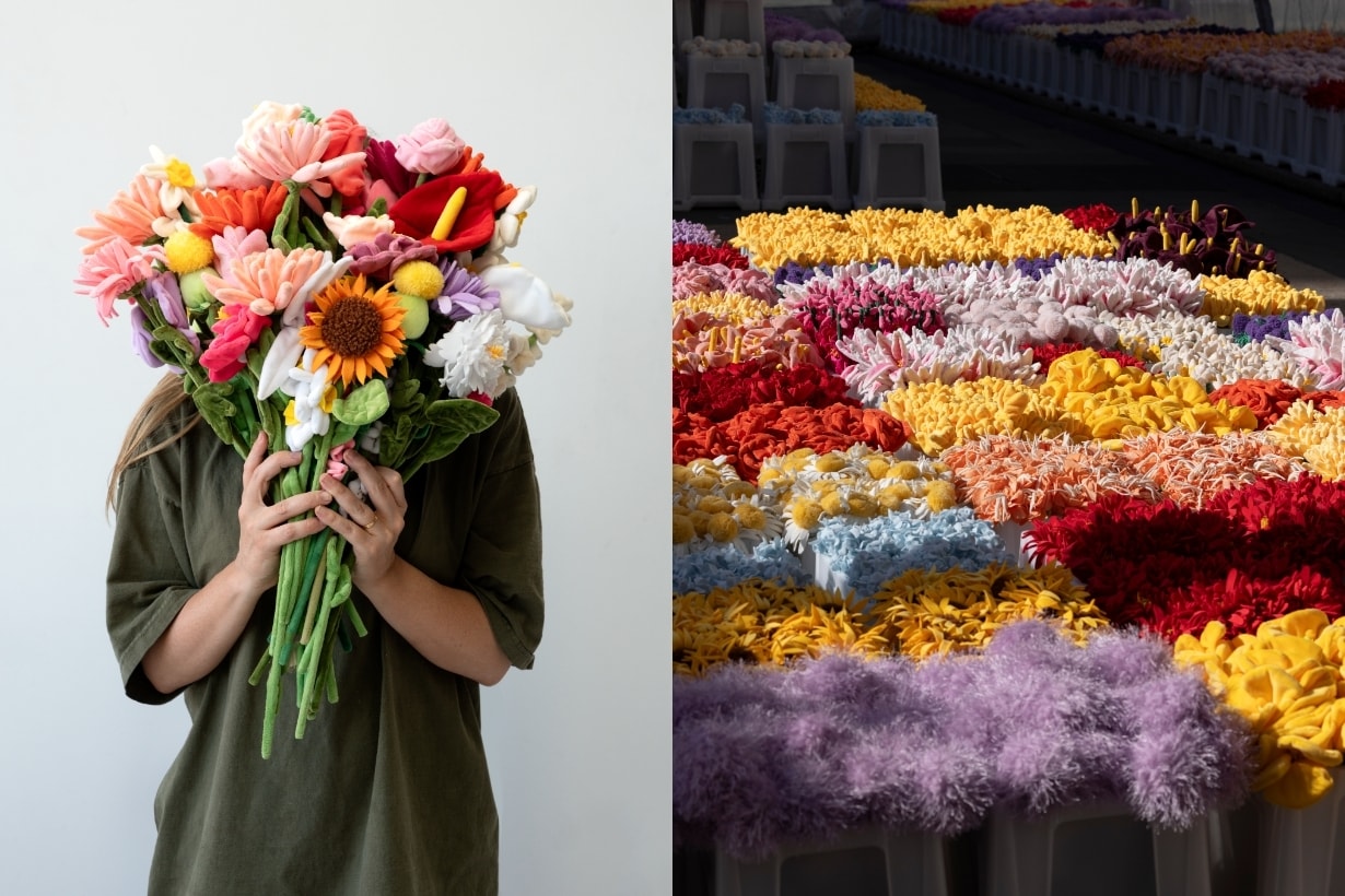 Henderson Land x Cj Hendry Flower Market 香港：中環海濱毛絨花市、入場資訊、限定洋紫荊作品