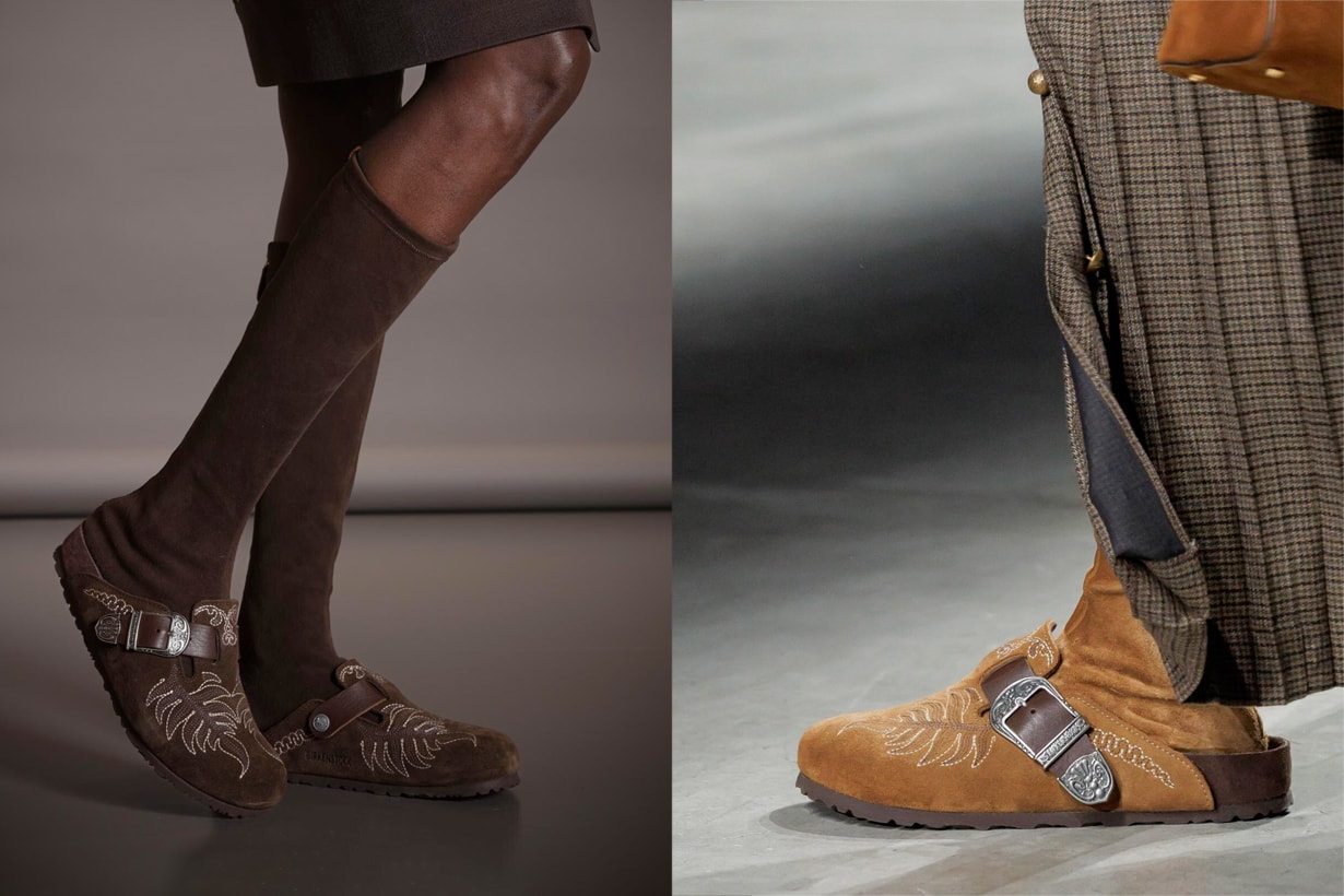 etro birkenstock collabration boots slides boston 2026 fall winter mfw