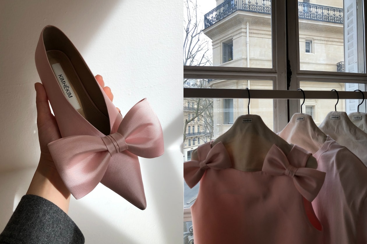 KIMHĒKIM 手袋推薦｜新款 L'Amour Flute Bag 法棍包，韓國小眾品牌必買心型手柄設計