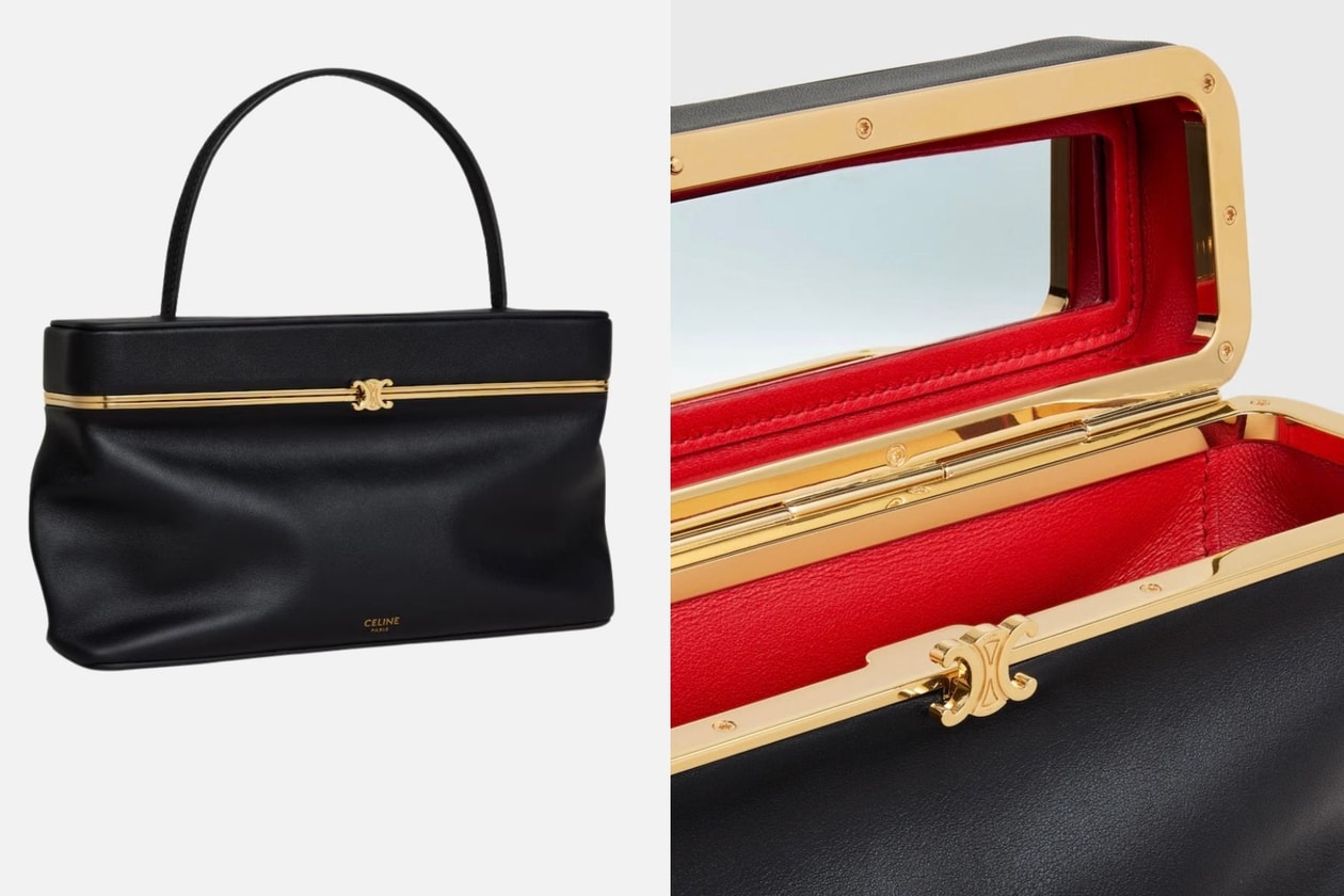 LISA 同款 CELINE TRIOMPHE FRAME 手袋推薦：CELINE 橫式凱旋門包售價、穿搭亮點