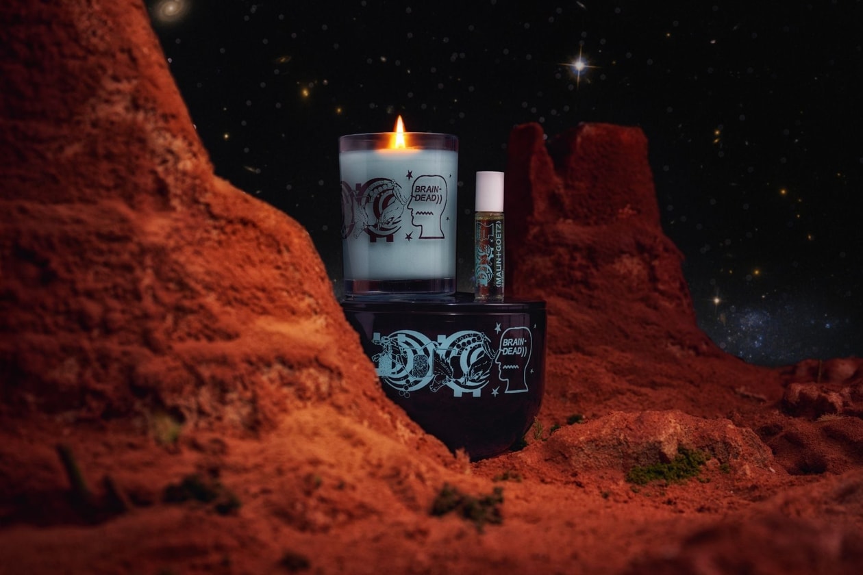 外星主題太可愛：MALIN+GOETZ x Brain Dead 聯乘，全新皮革香氛個性十足！