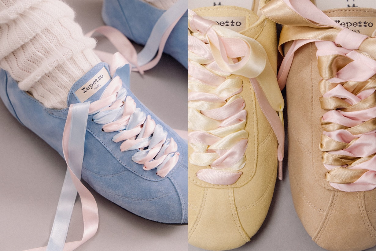 repetto tennis silk ballet sneakerina sneakers new color
