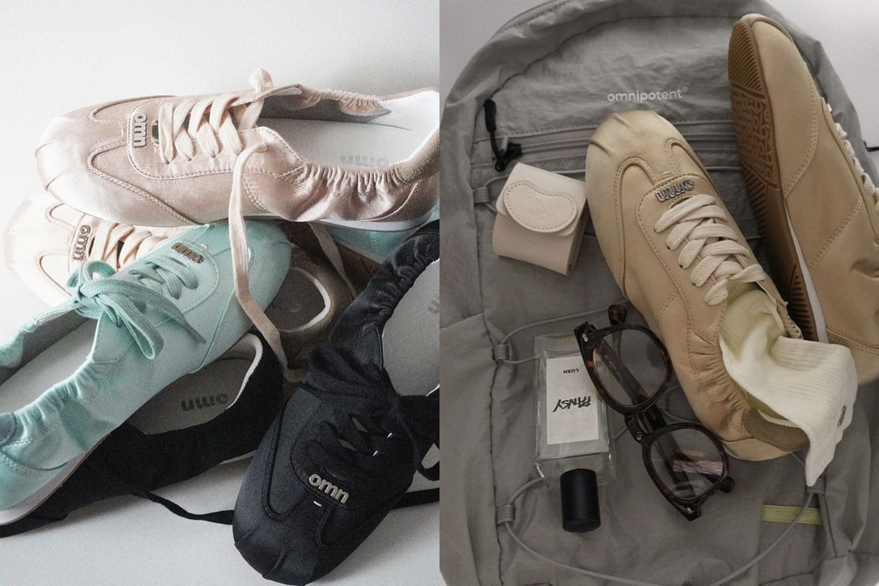 Miu Miu 芭蕾運動鞋平替推薦：韓國 OMNIPOTENT Satin Sneakers 價錢、顏色、哪裡買一次看