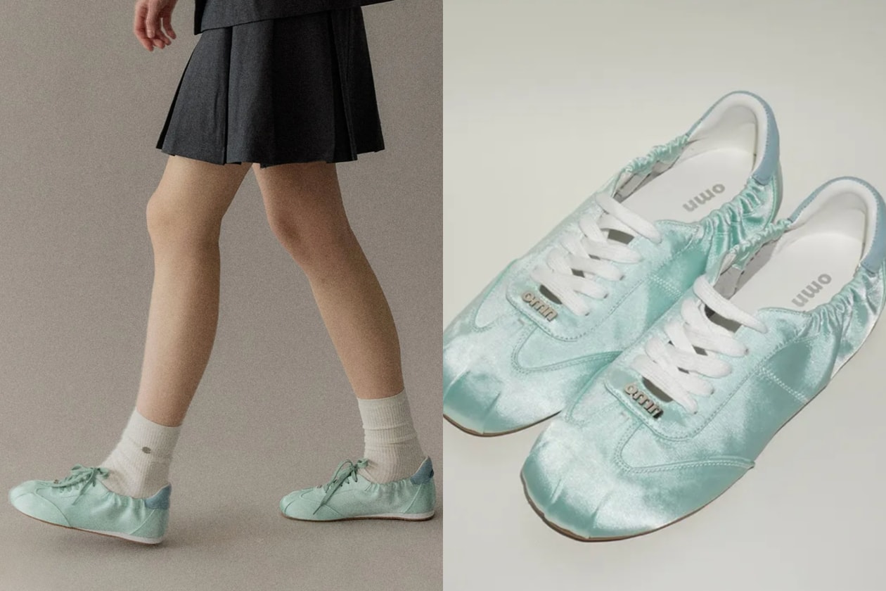 Miu Miu 芭蕾運動鞋平替推薦：韓國 OMNIPOTENT Satin Sneakers 價錢、顏色、哪裡買一次看