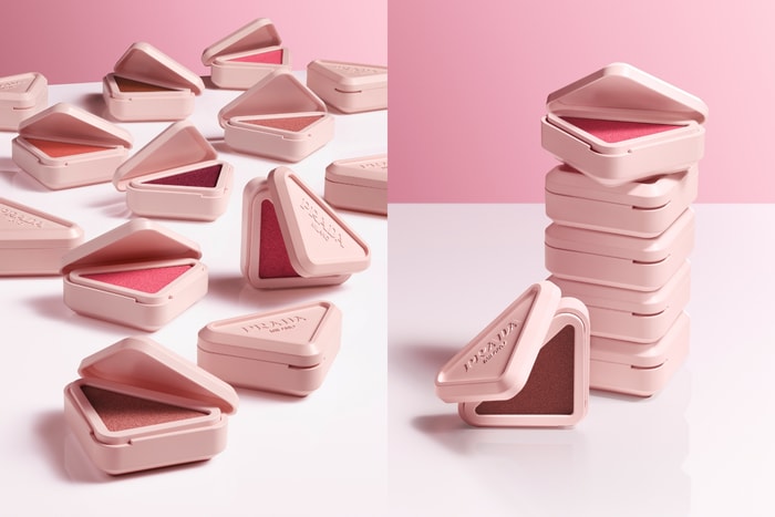 又被 Prada 燒到了！Prada Beauty 推出全新腮紅系列，還可以和唇彩組裝拼接