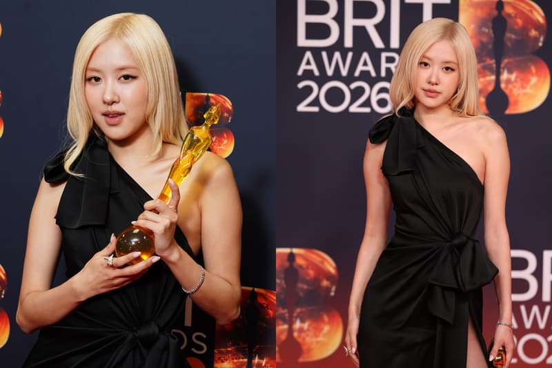 Rosé 創歷史奪 2026 BRIT Awards 年度最佳國際歌曲！Saint Laurent 紅毯造型美翻全場