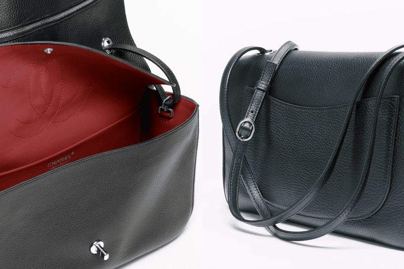 chanel 2026 spring summer handbags matthieu black flap shopping messenger highlight