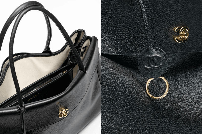 chanel 2026 spring summer handbags matthieu black flap shopping messenger highlight