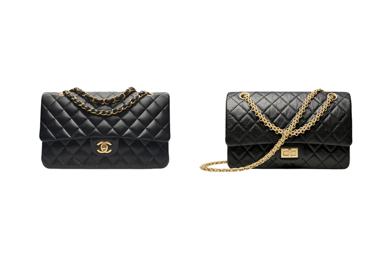 chanel 2.55 11.12 pfw fall winter double flap bag runway