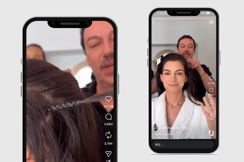 anne hathaway beauty trick oscar 2026 hair braids tight