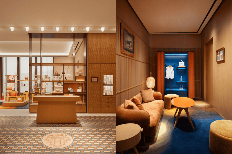 Hermès Reopens in Taipei With a Luxurious Space Inspired by Taiwan’s Local Elements