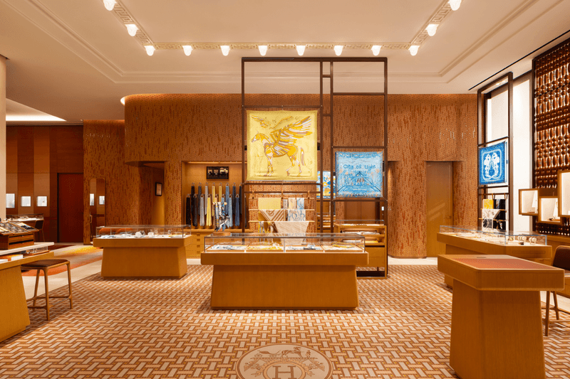 Hermès Reopens in Taipei With a Luxurious Space Inspired by Taiwan’s Local Elements
