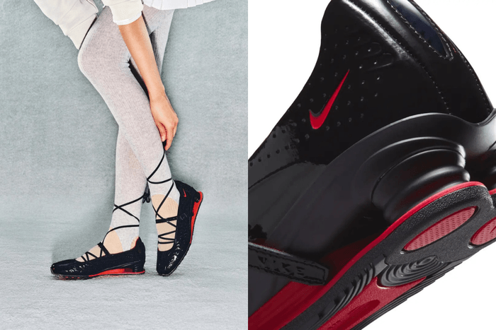 把 Balletcore 穿得更有態度:LABELHOOD x Nike Shox Z Calistra 話題登場!