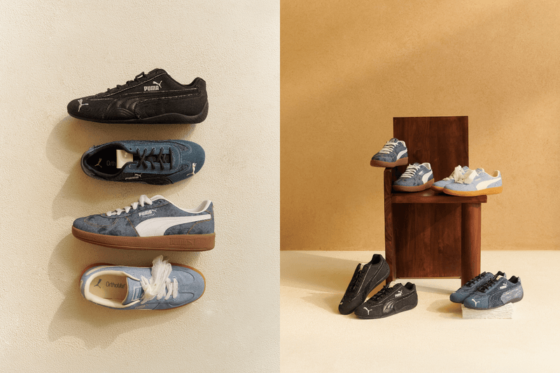 PUMA’s Denim Palermo and Speedcat Sneakers Bring a Romantic Twist to Everyday Style