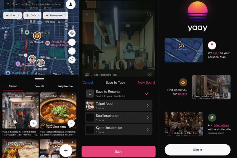 IG 收藏了上百個地點，卻總在出發前失去方向？這款 App 用更輕盈的方式，幫你重新整理旅行靈感！