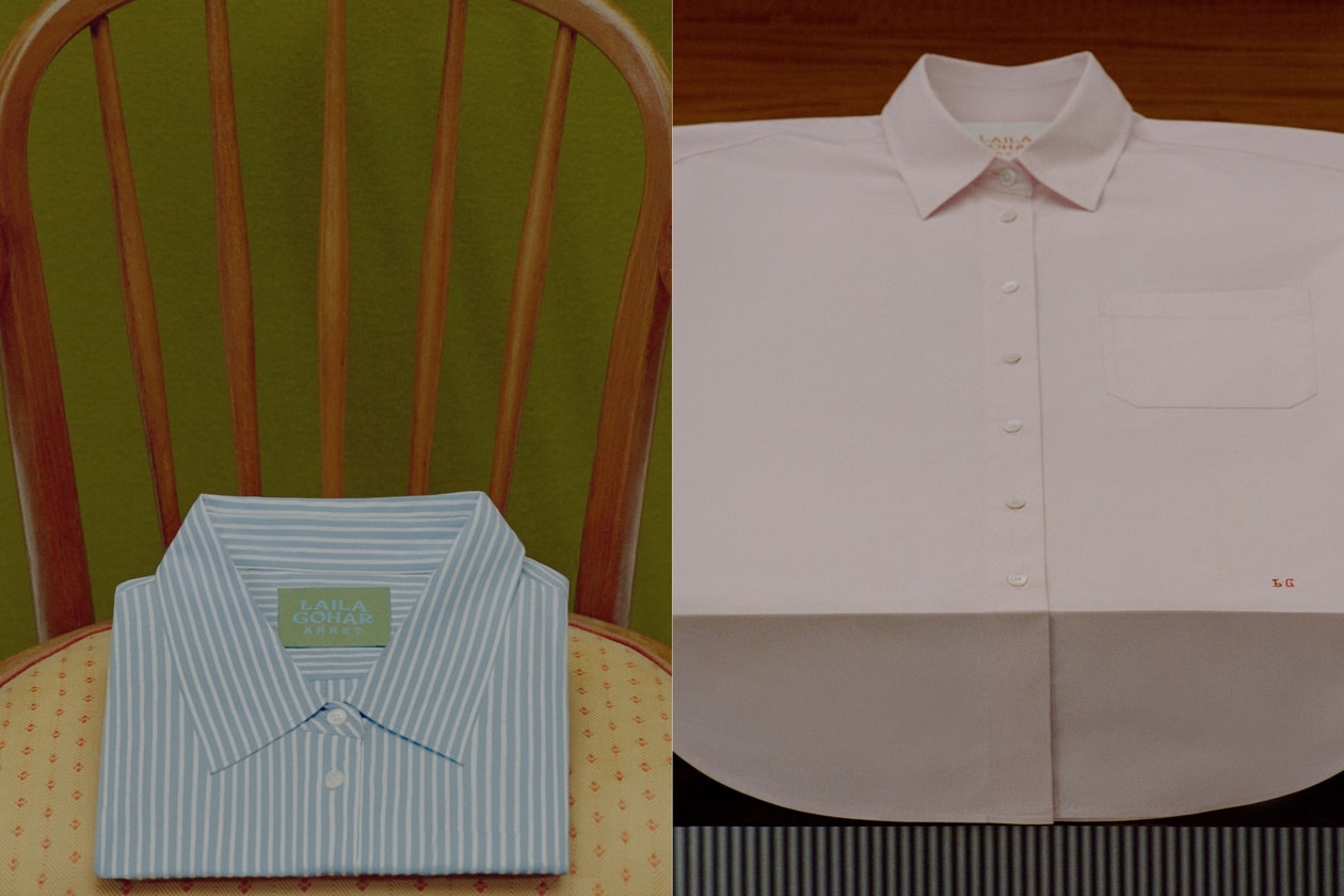 ARKET x Laila Gohar 2026 Spring Summer Collection Blue Pyjama Set