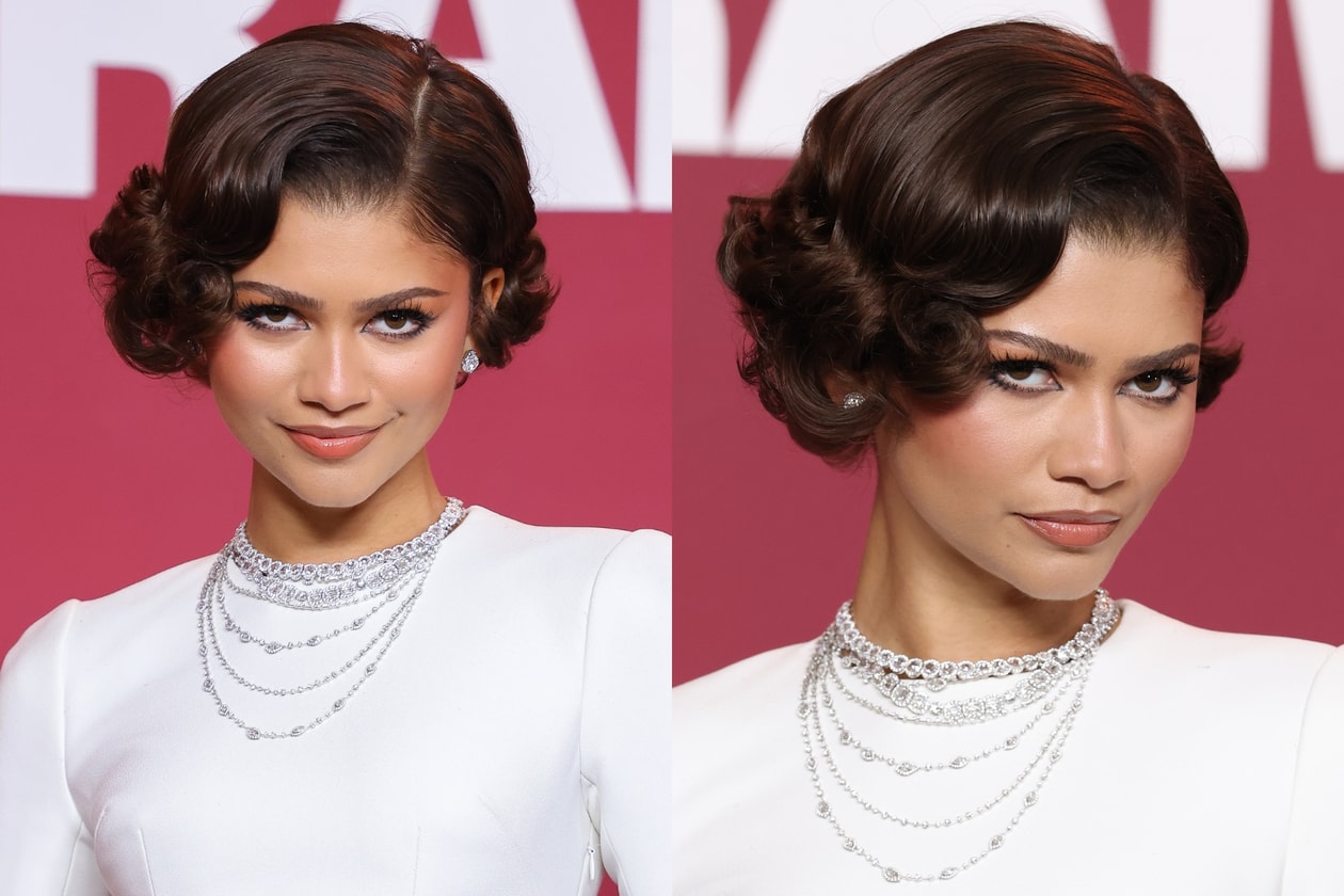 Zendaya wearing Bixie haircut trend for Spring Summer 2026