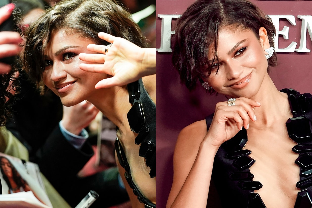 Zendaya wearing Bixie haircut trend for Spring Summer 2026