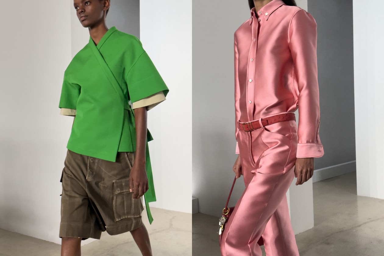 Calvin Klein Collection Spring 2026 campaign featuring minimalist clothing and underwear as outerwear trend