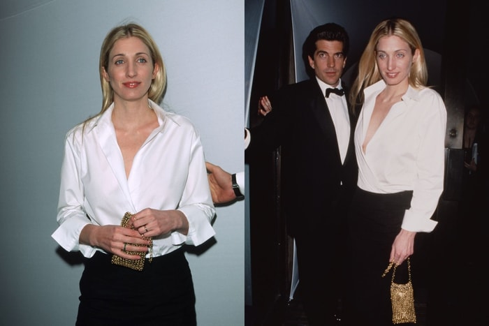 一件白襯衫穿出高級「大人感」：向 Carolyn Bessette 偷師，原來買男裝才是正解！