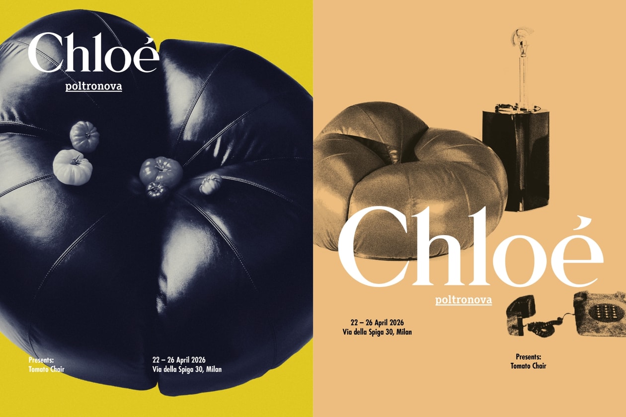 Chloé collaborates with Poltronova for limited edition 1970 Tomato Chair replica at 2026 Milan Design Week