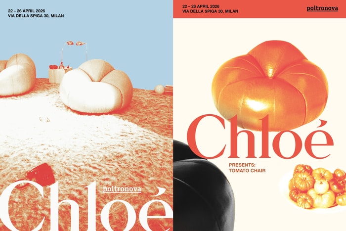 Chloé 米蘭設計週最美驚喜：攜手 Poltronova 限量復刻 70 年代夢幻 Tomato Chair