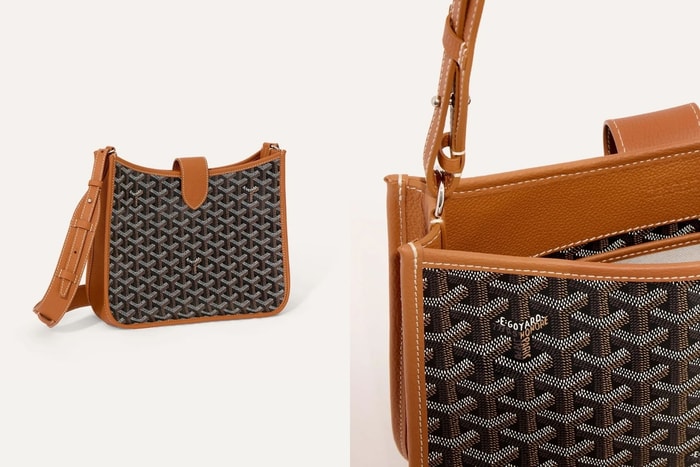 寫著「日常必備」的手袋：Goyard 全新 Musette 手袋重現復古「郵差包」經典，是今年最輕盈的投資！