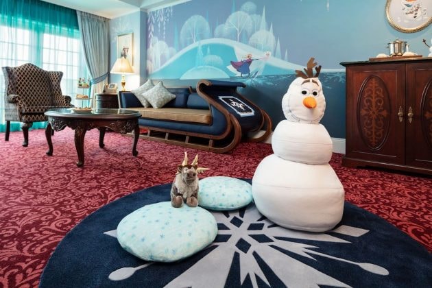 香港迪士尼 20 周年慶典：魔雪奇緣世界小白機械人