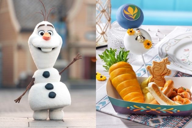 香港迪士尼 20 周年慶典：魔雪奇緣世界小白機械人