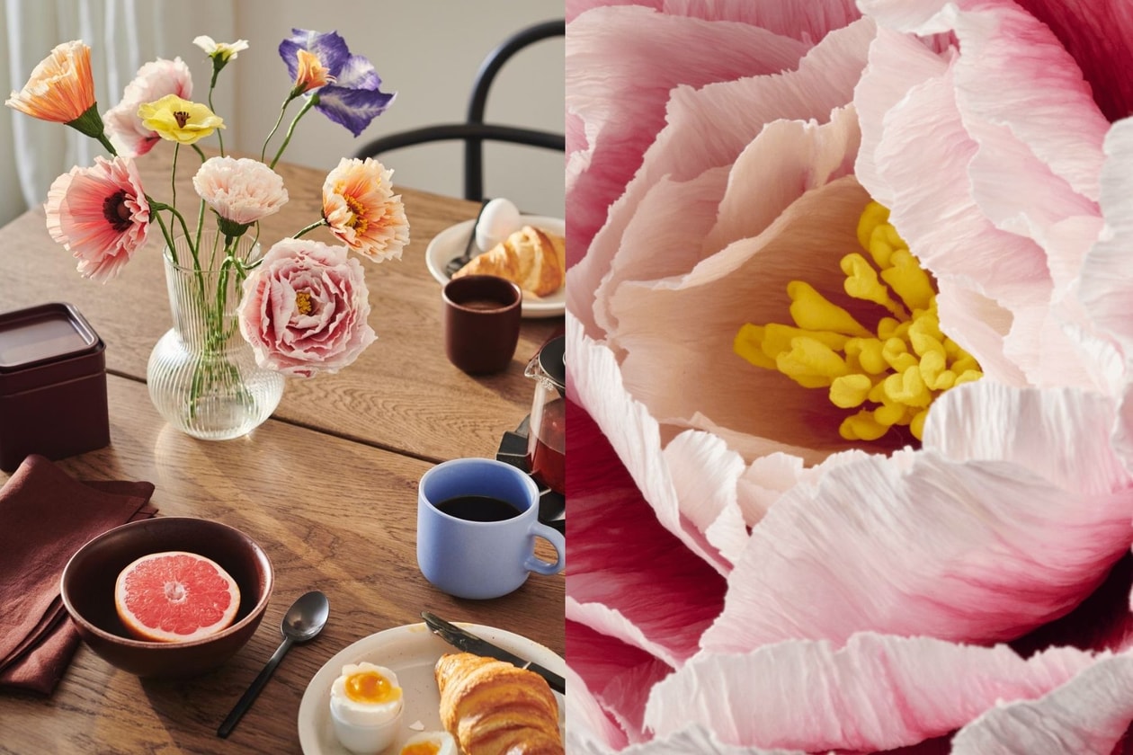 IKEA 新品 GULDSPETT 紙花系列預告：前花藝師設計、開賣消息與居家佈置靈感