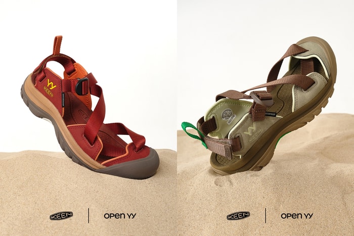 KEEN x OPEN YY 首度聯乘：話題最高 ZERRAPORT II 涼鞋