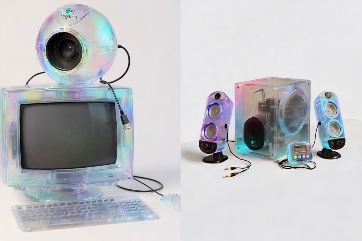 Logitech Y2K 透明系列：透明滑鼠、彩色鍵盤都只是愚人節玩笑？