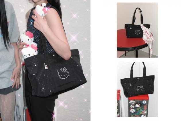 RAIVE x Hello Kitty 聯名系列推薦：復古銀色梳子、刺繡老帽、大容量托特包必買清單