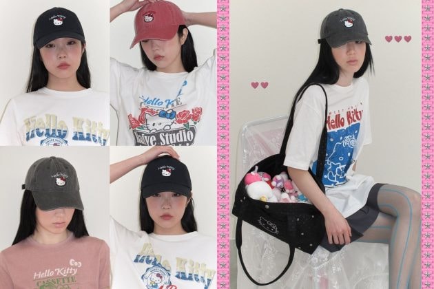RAIVE x Hello Kitty 聯名系列推薦：復古銀色梳子、刺繡老帽、大容量托特包必買清單