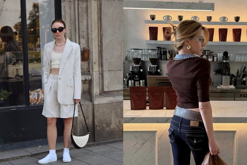 Women wearing various spring 2026 jewelry trends including toe rings and pearl necklaces.