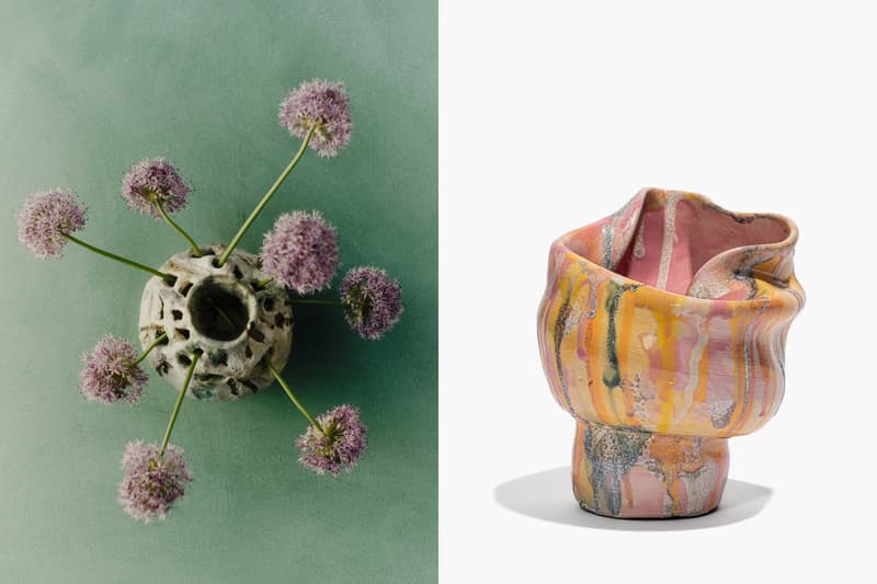 Staud 2024 Spring Summer Home Collection minimalist ceramic vase and tableware