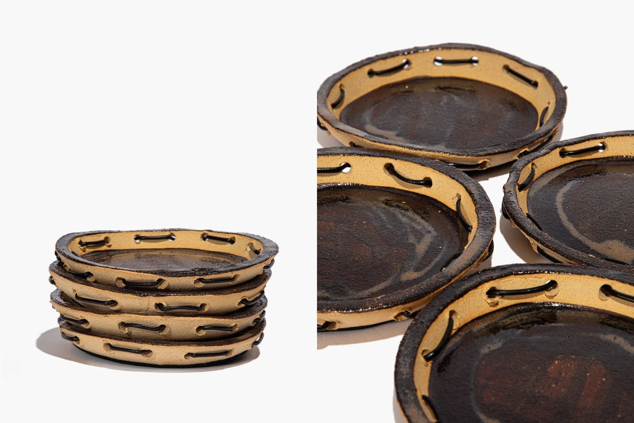 Staud 2024 Spring Summer Home Collection minimalist ceramic vase and tableware