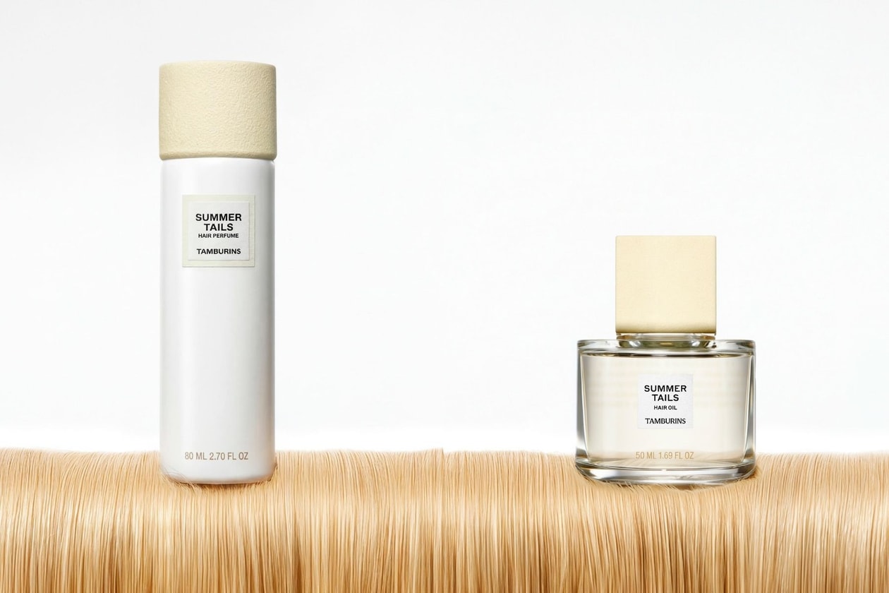 TAMBURINS 髮品系列 2026：SUMMER TAILS 髮香噴霧、髮油、鑰匙髮梳、香氛髮圈售價