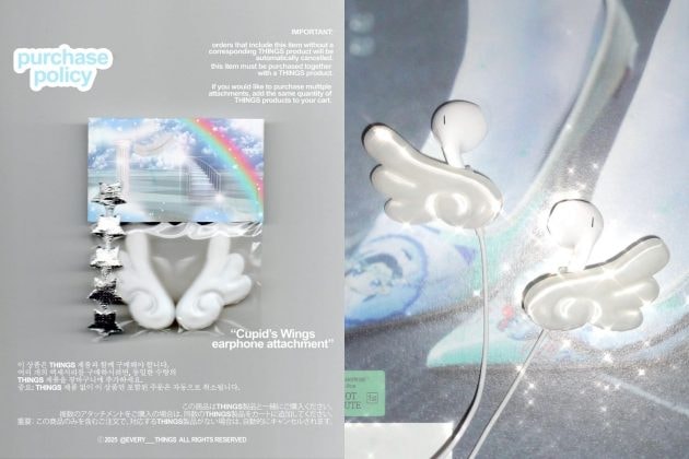 THINGS 耳機裝飾 Earphone Attachment 推薦：AirPods 時尚配飾、蝴蝶結掛件、韓國代購熱銷